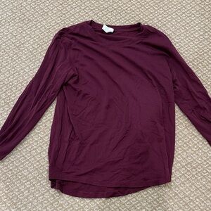 DSG Women's Long Sleeve Top - Deep Burgundy